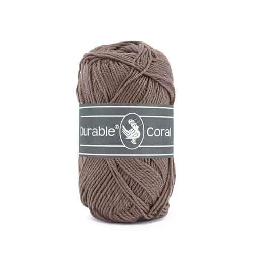 Durable Coral - 343 Warm Taupe, Hobby en Vrije tijd, Breien en Haken, Nieuw, Verzenden