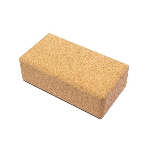 Yoga blok eco natuurkurk - Lotus, Sport en Fitness, Overige Sport en Fitness, Nieuw, Verzenden