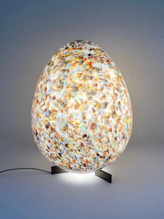 MIMU interior - Tafellamp - Murrine Murano egg lamp H46 -, Antiek en Kunst, Antiek | Lampen