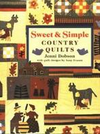 Sweet & simple country quilts by Jenni Dobson Anny Evason, Gelezen, Verzenden