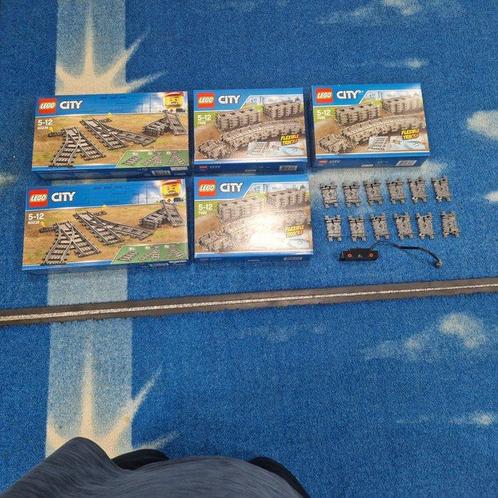 Lego - City - Lego 60238 + 7499 + Legobuch für Eisenbahnen -, Kinderen en Baby's, Speelgoed | Duplo en Lego