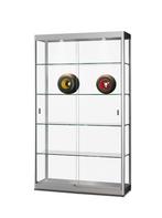 Basic vitrinekast GPC 1200-Zilver, Nieuw in verpakking