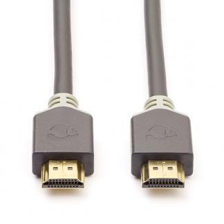 HDMI kabel 8K | Nedis | 2 meter (60Hz, HDR, Antraciet), Audio, Tv en Foto, Audiokabels en Televisiekabels, Nieuw, Verzenden