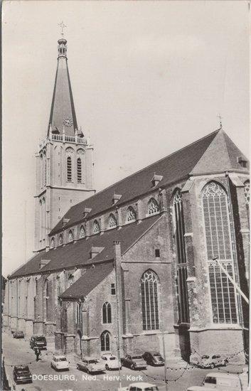 DOESBURG - Ned. Herv. Kerk, Verzamelen, Ansichtkaarten | Nederland, Verzenden