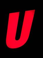 Lamp - Metaal - Letter U