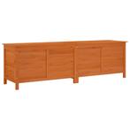 Tuinbox 198,5x50x56,5 cm massief vurenhout bruin, Verzenden, Nieuw