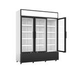 Combisteel Horeca Koelkast | Zwart/wit | 1200L | +1°c/+10°c, Witgoed en Apparatuur, Ophalen of Verzenden, Nieuw
