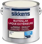 Sikkens buitenlak RAL 9010 zijdeglans 2,5 liter, Ophalen of Verzenden, Nieuw