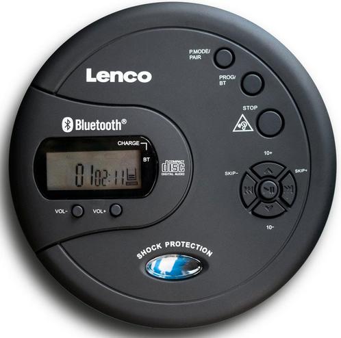 Lenco CD-300BK Discman - Draagbare Bluetooth CD en MP3 Spele, Cd's en Dvd's, Cd's | Wereldmuziek, Verzenden