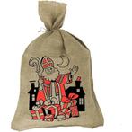 Sinterklaas Jute zak 51 X 86 cm, Ophalen of Verzenden, Zo goed als nieuw