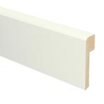 MDF Renovatieplint 85x22 voorgelakt RAL 9010 - per 2,4 m1, Ophalen of Verzenden, Nieuw