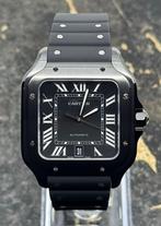 Cartier Santos Large  - Black Dial - WSSA0039 - New 2025, Nieuw, Polshorloge