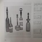 Venini - Fulvio Bianconi - Fles - Verbonden - Glas