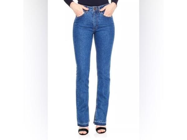 Veiling - Sandro Viky Maat 36 Straight Leg Jeans met Split, Kleding | Dames, Spijkerbroeken en Jeans, Nieuw
