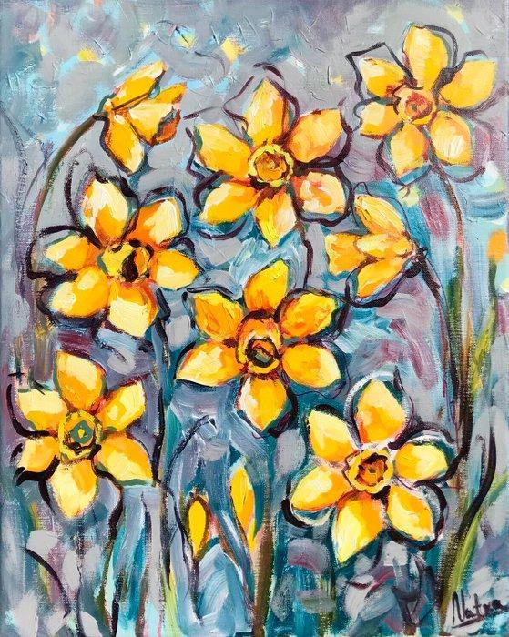 NTX Studio - Daffodil Dream, Antiek en Kunst, Kunst | Schilderijen | Modern