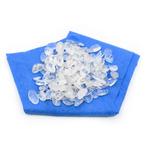 Trommelstenen Bergkristal Oplaadmix (5 tot 10 mm) - 100 gram, Nieuw, Verzenden