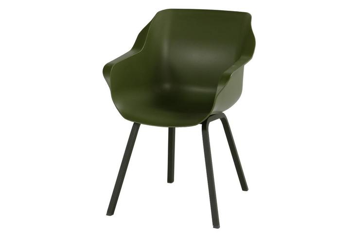 Hartman Sophie Element dining armstoel - Moss Green - Carbon, Tuin en Terras, Tuinstoelen, Nieuw, Overige materialen, Verzenden