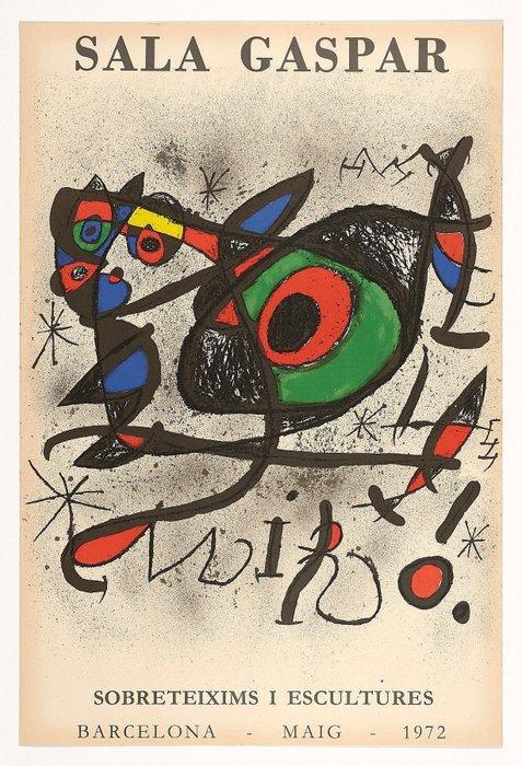 Joan Miró, (after) - Sobreteixims I Escultures - Sala Gaspar, Antiek en Kunst, Kunst | Tekeningen en Foto's