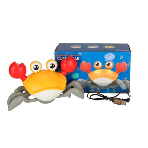 Kruipende En Dansende Krab Muzikaal Speelgoed Met Geluid -, Kinderen en Baby's, Speelgoed | Actiefiguren, Ophalen of Verzenden
