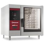 Gasoven met boiler, stoom en convectie 6x gn 1/1+ cleaning |, Verzenden