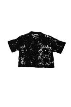 Mango Blouse in maat M Zwart, Mango, Verzenden, Zo goed als nieuw, Zwart