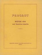 1963 Peugeot 404 Technische Handleiding Nederlands, Auto diversen, Handleidingen en Instructieboekjes, Verzenden