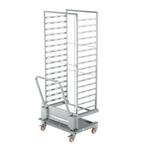 GGM Gastro | Stellingwagen met bakplaathouder - voor 16x EN, Verzenden, Nieuw in verpakking, Fornuis, Frituur en Grillen