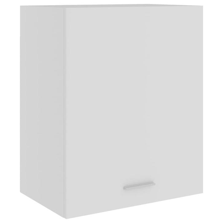 vidaXL Hangkast Lyon 50x31x60 cm bewerkt hout wit, Huis en Inrichting, Keuken | Keukenelementen, Wit, Nieuw, Verzenden