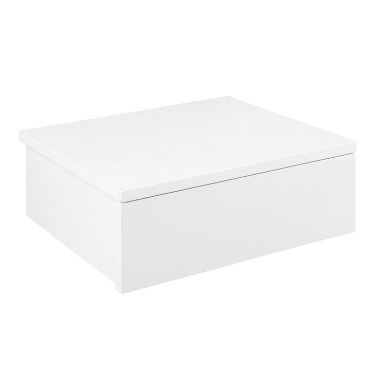 *WOONWINKEL* Nachtkastje Zwevend Wit, Huis en Inrichting, Slaapkamer | Nachtkastjes, Nieuw, Verzenden