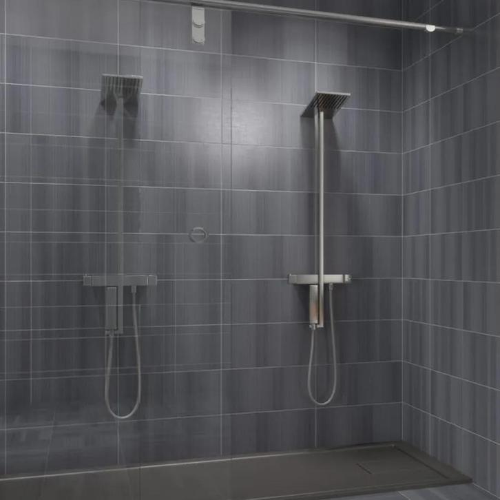 Cinca Pandora – Anthracite – Wandtegel – 33x33cm – Mat –, Doe-het-zelf en Verbouw, Tegels, 40 tot 60 cm, 40 tot 60 cm, 10 m² of meer