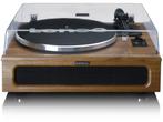 Lenco LS-410 - Platenspeler - Bluetooth 5.0 - Walnoot hout, Audio, Tv en Foto, Platenspelers, Verzenden, Zo goed als nieuw