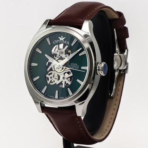 Optima - Atmos Swiss automatic - OSA485SK-SL-12 - Zonder, Sieraden, Tassen en Uiterlijk, Horloges | Heren