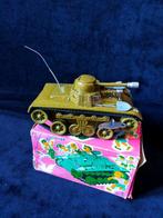 Tank - Joustra - No.10 Tank Joustra, Boxed - 1940-1950, Antiek en Kunst, Antiek | Speelgoed