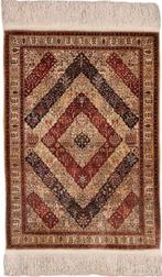 Signed Semi-Antique Silk Hereke Carpet with ~1 Mio. Knots/m², Nieuw
