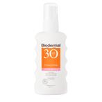 Biodermal Gevoelige Huid SPF30 Zonnespray, Sieraden, Tassen en Uiterlijk, Uiterlijk | Lichaamsverzorging, Verzenden, Nieuw