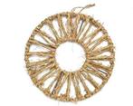 Metalen ring met Raffia krans 48 cm per stuk, Huis en Inrichting, Ophalen of Verzenden, Nieuw
