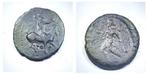 Italië - Sicilië Lot of 4 Æ coins Akragas, Messana, Himera, Postzegels en Munten