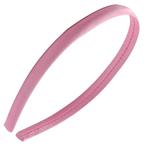 Fako Fashion® - Diadeem - Satijn - 10mm - Roze, Sieraden, Tassen en Uiterlijk, Uiterlijk | Haarverzorging, Verzenden, Nieuw