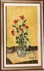 Giampietro Maggi (1934) - Rose Rosse, Antiek en Kunst, Kunst | Schilderijen | Klassiek