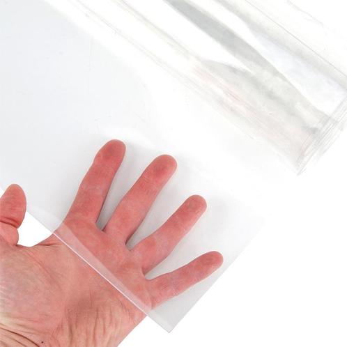 Transparant Raamzeil PVC per meter - Dikte:  - Breedte: 220c, Doe-het-zelf en Verbouw, Zeil en Folie, Nieuw, Ophalen of Verzenden