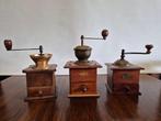 PeDe - Koffiemolen (3) - Hout, Messing, Staal - Koffiemolens, Antiek en Kunst, Antiek | Keukenbenodigdheden
