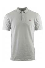 Napapijri Polo in maat L Wit, Kleding | Heren, Verzenden, Gedragen, Wit, Napapijri