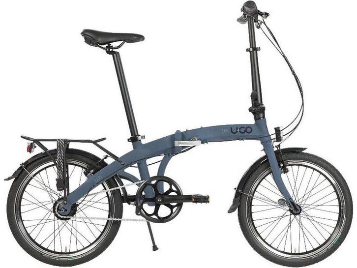 UGO Dare - Vouwfiets - 20 Inch - 7 versnellingen - Navy Blue, Huis en Inrichting, Woonaccessoires | Overige, Zo goed als nieuw
