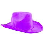 Paarse Cowboyhoed fluweel Goodwin, Kleding | Dames, Ophalen of Verzenden, Nieuw