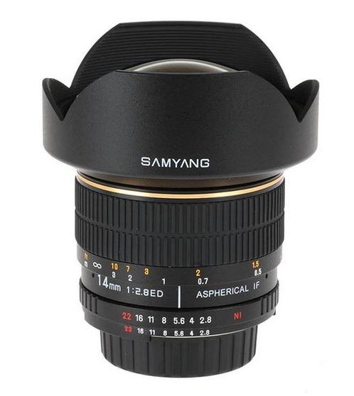 Samyang 14mm f/2.8 ED AS IF UMC Olympus FT, Audio, Tv en Foto, Fotografie | Lenzen en Objectieven, Groothoeklens, Nieuw, Ophalen of Verzenden