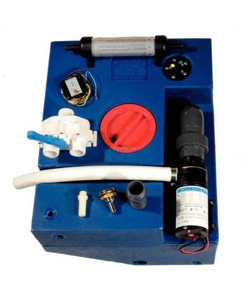 VUILWATERTANK SET MET VERZONKEN POMP  50 LITER -ALLPA-, Watersport en Boten, Bootonderdelen, Nieuw, Zeilboot of Motorboot, Ophalen of Verzenden