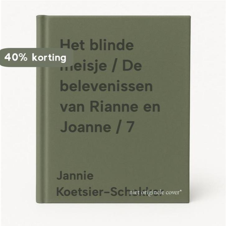 Het blinde meisje / De belevenissen van Rianne en Joanne / 7, Boeken, Kinderboeken | Jeugd | onder 10 jaar, Zo goed als nieuw