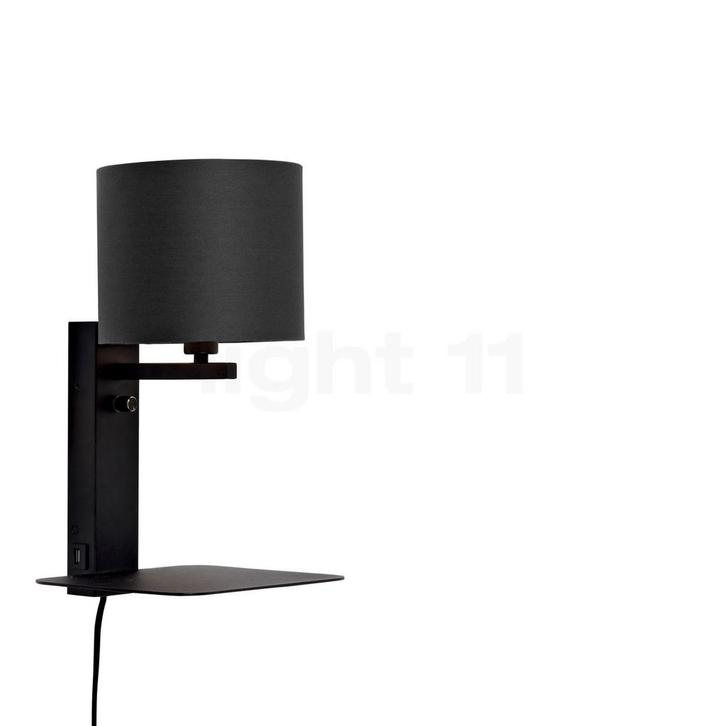 Its about RoMi Florence Wandlamp, zwart - zonder leeslamp -, Huis en Inrichting, Lampen | Wandlampen, Nieuw, Verzenden