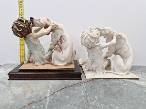 Capodimonte - Giuseppe Armani - Beeldje, Set van 2 originele, Antiek en Kunst, Antiek | Glas en Kristal