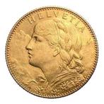 Zwitserland. 10 Francs 1912 Swiss Gold 10 Francs Vreneli